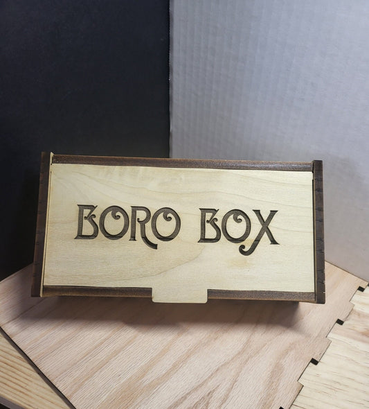 Boro Box Boro holder large - holds 12 boros or 64 drip tips - billet box aio