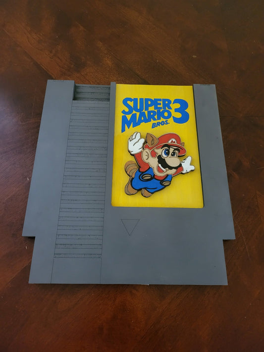 super Mario wall art , NES game art